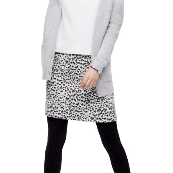 Loft Leopard Skirt - Picture 1 of 4
